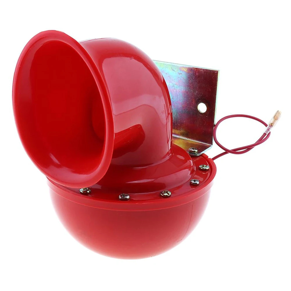 Громкий дБ 12 В красный Электрический бык аналогичный звуковой сигнал автомобиль