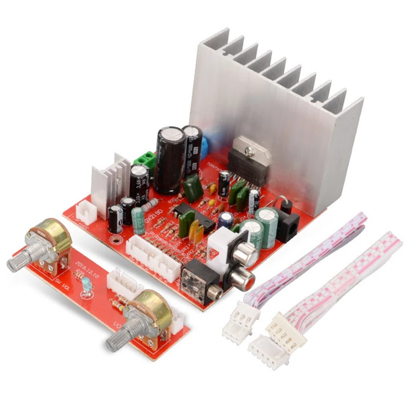 TDA7377 усилитель сабвуфера o Board 38Wx3 Amplificador Mini Home Amp 2 1 Channel Hifi стерео