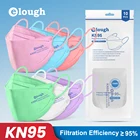 Респиратор для взрослых KN95 FFP2, безопасная гигиеническая маска для взрослых, с сертификатом, ffp2mask, тушь для лица