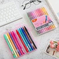 1224 36 color gel pens monami plus pen korean stationery canetas papelaria zakka gift office material escolar school supplies