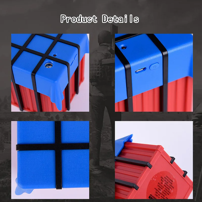 Креативный увлажнитель воздуха Mini Airdrop Box Air Diffuser PUBG Home Essential Aromatherapy Aroma Oil LED Light Usb Ultrasonic Sterilize