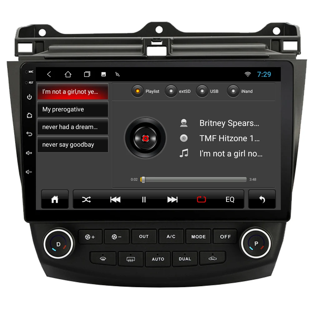 RoverOne для Honda Accord 7 2003-2007 Android 12 Автомагнитола автомобильный мультимедийный плеер