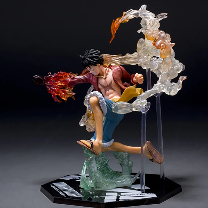 One Piece Monkey D Luffy Battle Ver. Фигурка героя в коробке милые игрушки куклы мультяшная