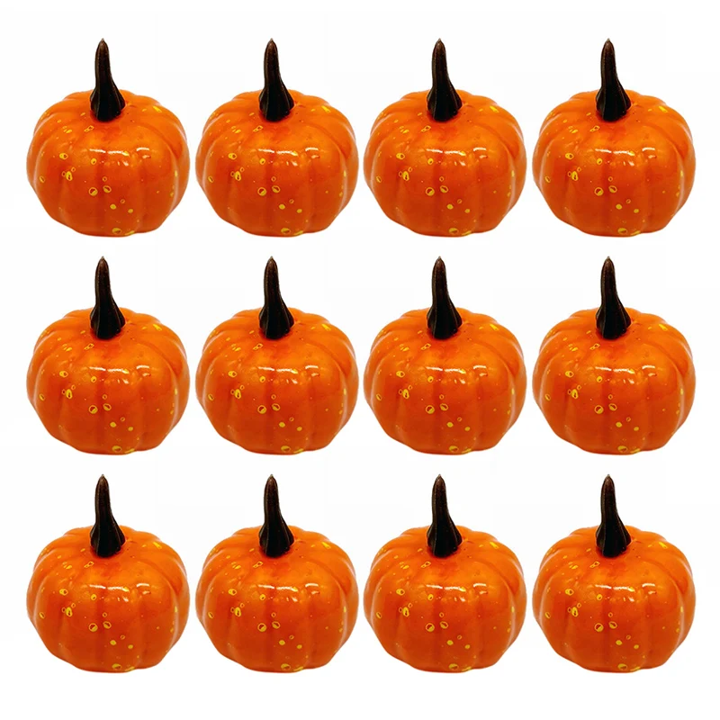 1/12 шт. искусственная мини-тыква для Хэллоуина тыква модель фруктов рукоделие