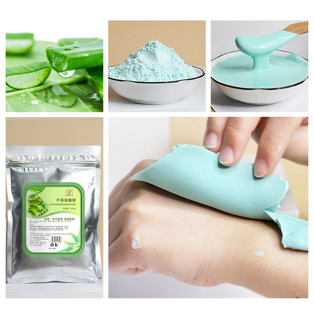 Маска с натуральным экстрактом зеленого чая розовая маска порошком для сужения