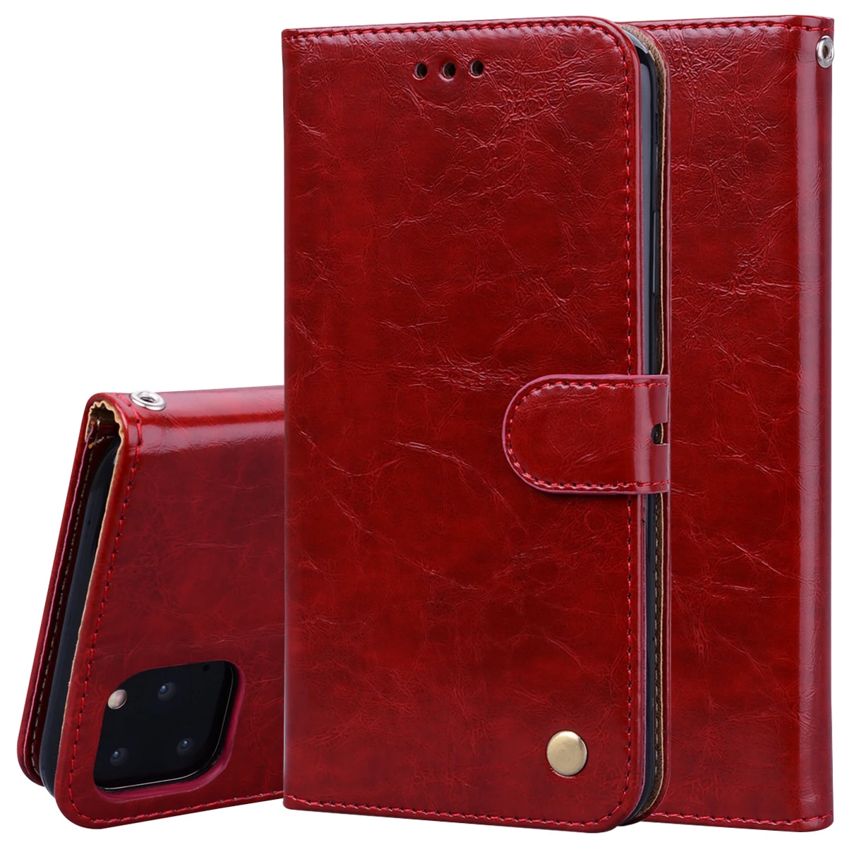 Кожаный чехол-книжка для Alcatel 3L 2019 5039D 2020 чехол-бумажник 3 5053 D [KY] чехол | Мобильные
