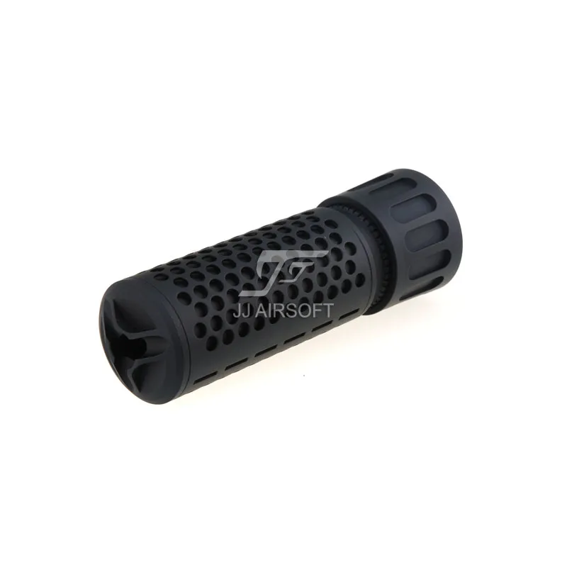 JA-2323-BK KAC Sytle CQB QD глушитель страйкбол бочка расширение с Flashhider 14 мм CCW Для NERF игрушечный пистолет - Цвет: JA-2323-BK
