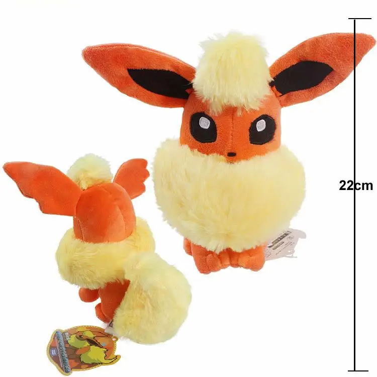 Плюшевые куклы TAKARA TOMY POKEMON Eevee 20 см игрушки милые глялеон Leafeon Umbreon brion Jolteon Vaporeon Flareon