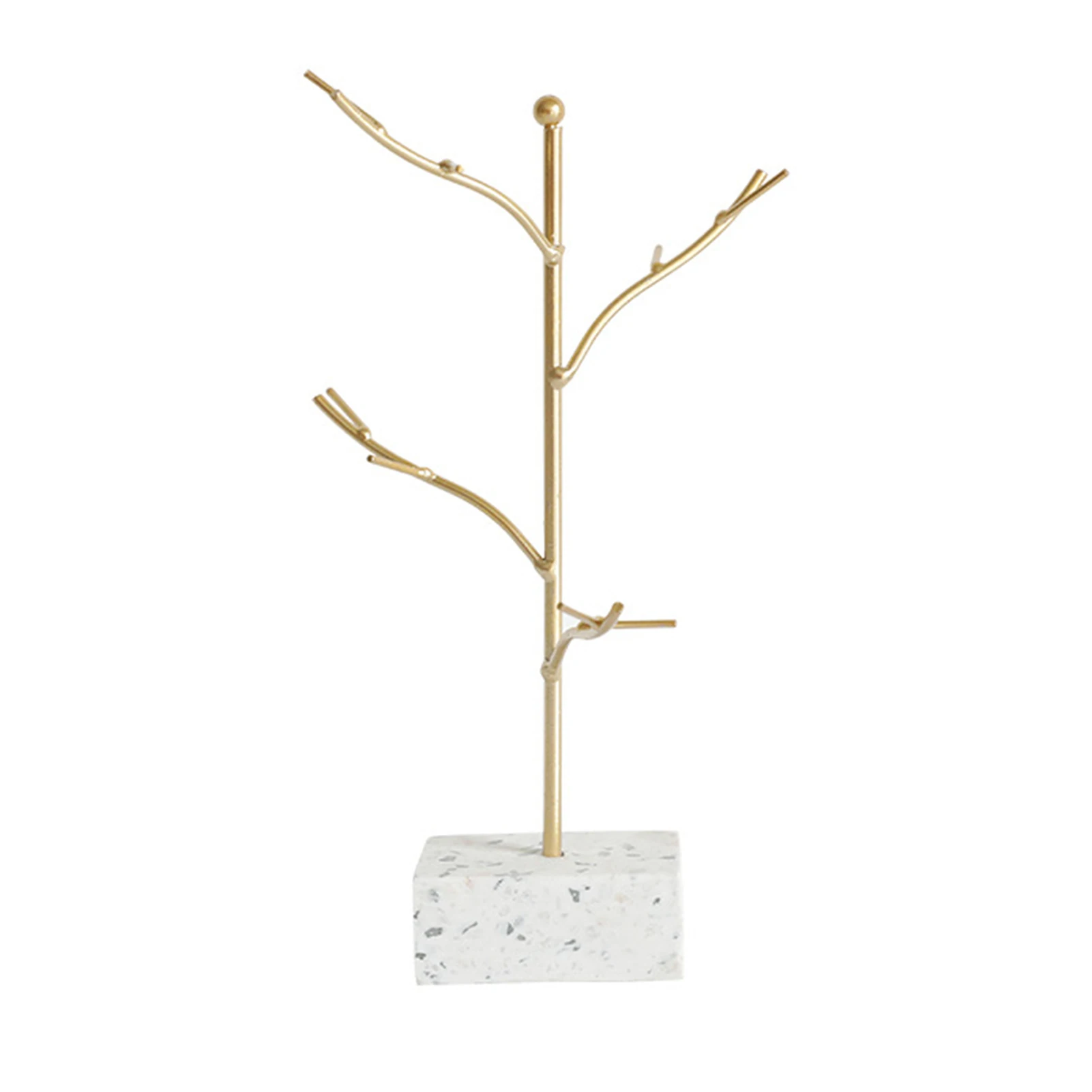 

Storage Rack Home Decor Professional Organizer Desktop Ornaments Jewelry Display Necklace Bracelet Stable Gift Earrings Bedroom