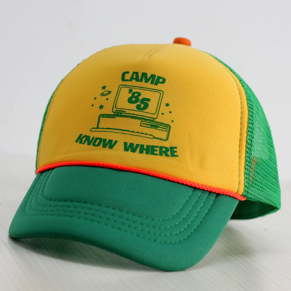 Оптовая продажа странные вещи 3 Дастин шляпа лагерь знать где новая Ретро Кепка