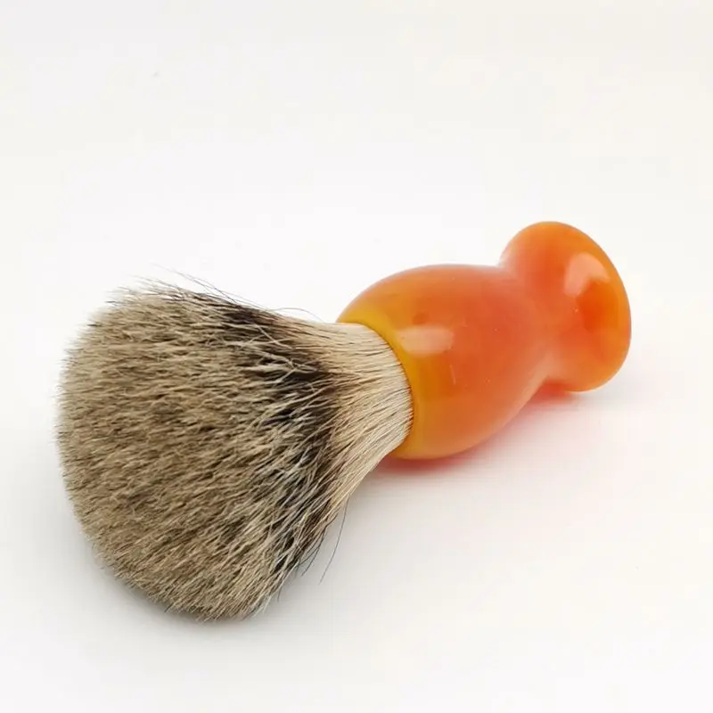 Кисть для бритья волос барсука Silvertip ручка из смолы идеально подходит влажного