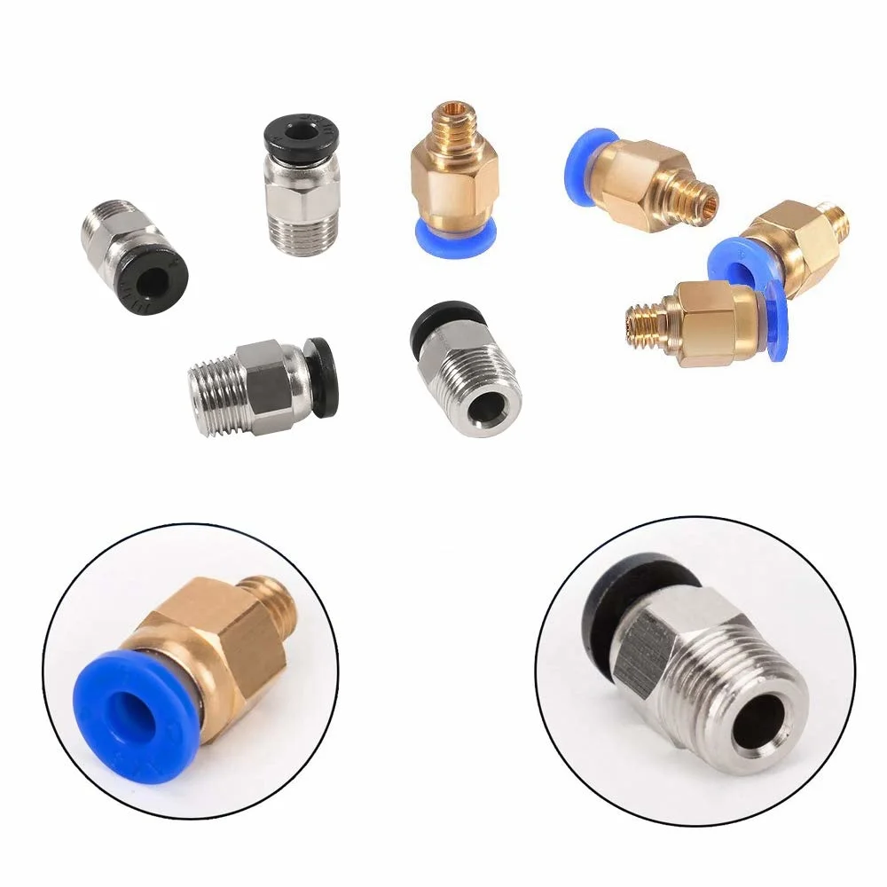 10 шт. встроенный Пневматический фитинг для Creality Ender 3/3 Pro/3 V2 5/5 Pro/5 Plus | Компьютеры и