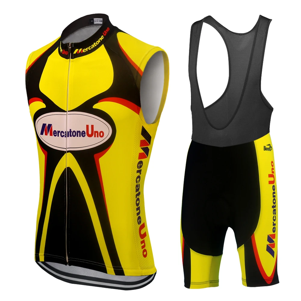 Профессиональный комплект велосипедных Джерси желтая дышащая велосипедная