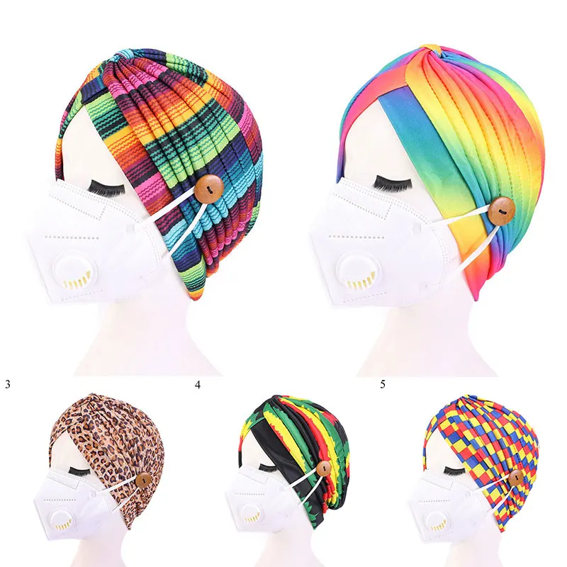 

Шапка-тюрбан Женская, двухслойная, из эластичного атласа, дышащая, разноцветная