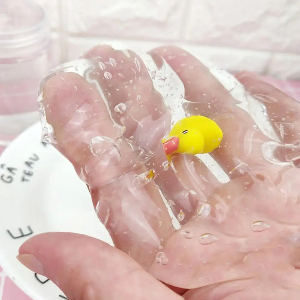 Plastilina de colores para ni&ntilde;os, arcilla polim&eacute;rica transparente para aliviar el estr&eacute;s, juguete antiestr&eacute;s para apretar a mano-2