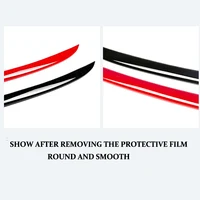 ABS Car Styling For BMW Mini Cooper S F55 F56 F57 Car Front Intake Grille Decorative Strip Cover Sticker Car Accessories 1PCS 5