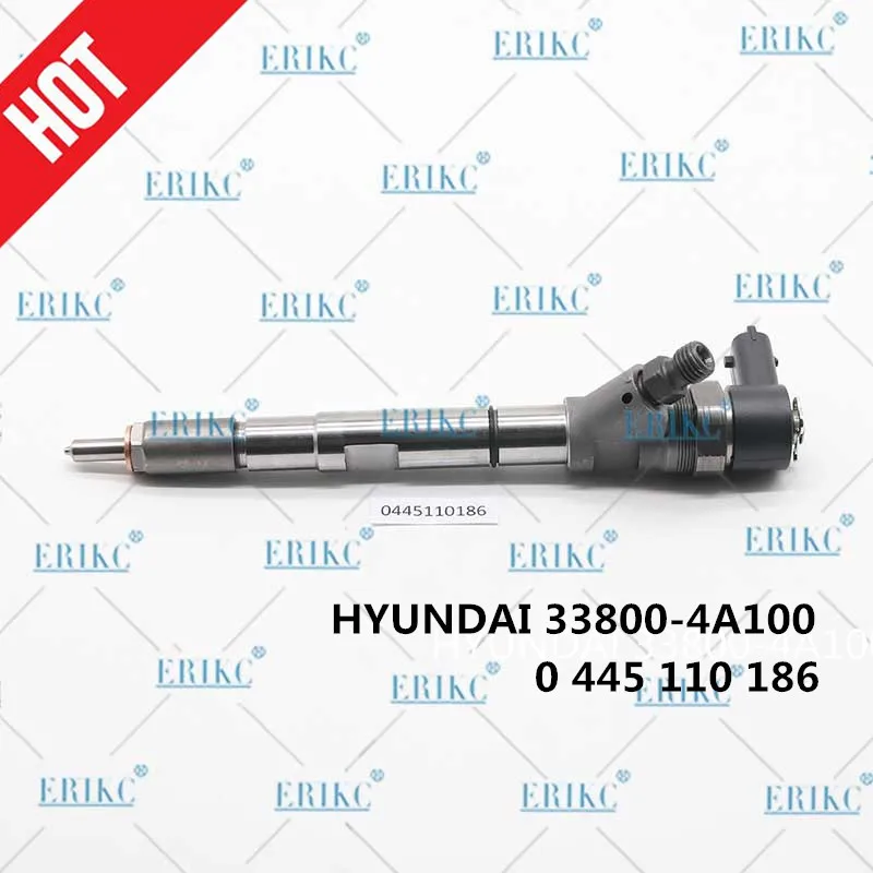 ERIKC 0445110186 Common Rail Инжектор в сборе 0 445 110 186 дизельное топливо Injektor Форсунка