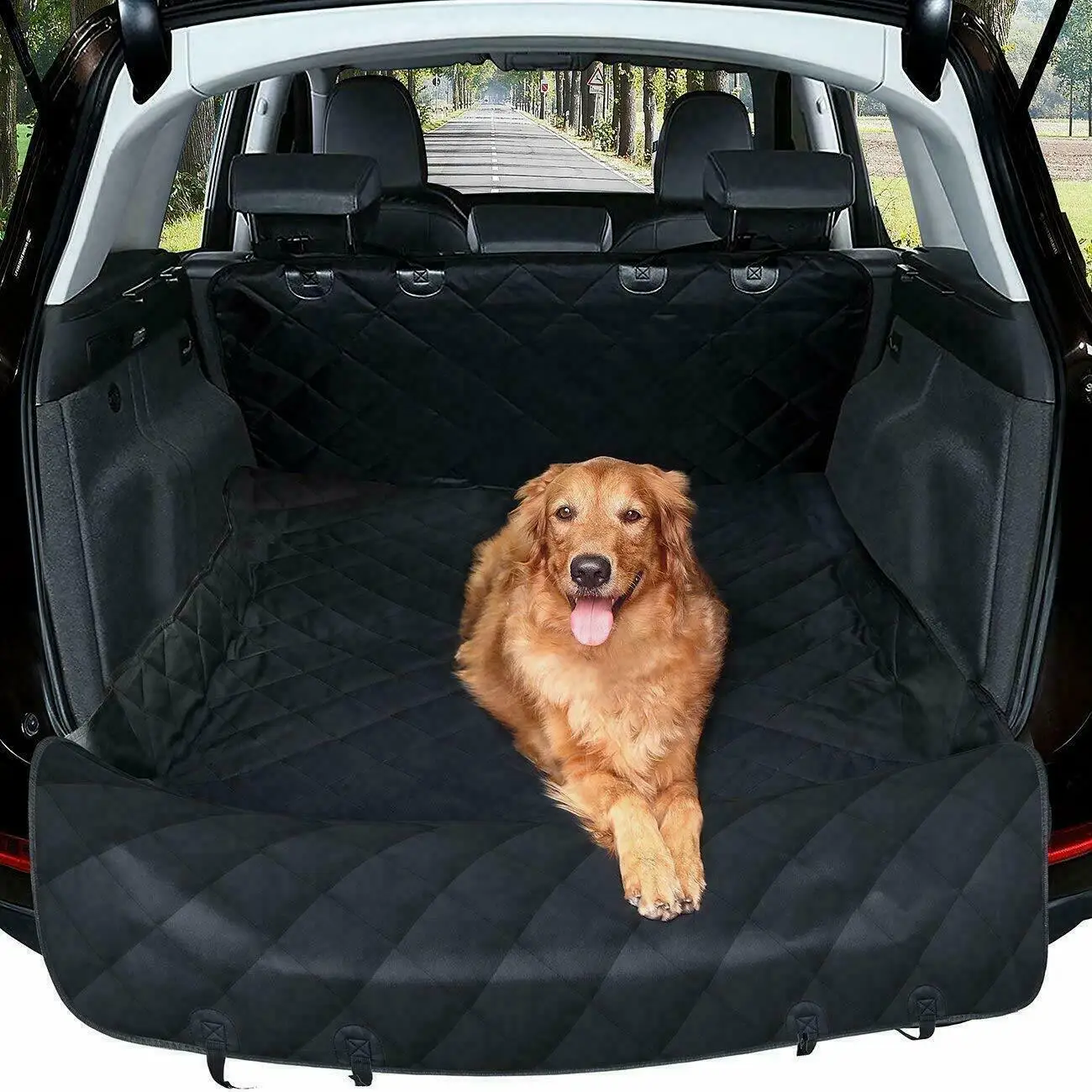 

Pet Car Seat Cover Dog Safety Protector Mat Rear Back Seats Hammock Cushion Pad Universal Size Heavy-Duty And Waterproof Tools