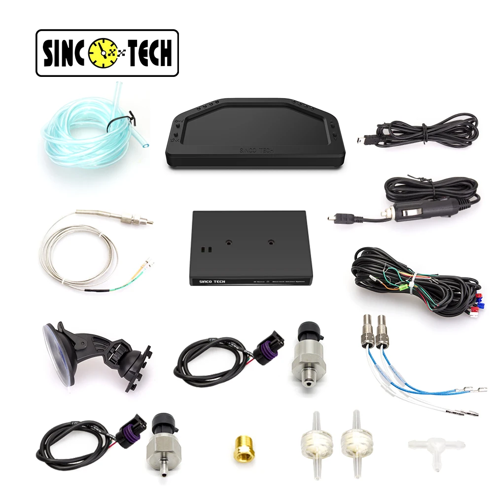 DO922 Sinco Tech Dashboard Sensor KIT Race Display Bluetooth LCD Screen Gauge | Автомобили и мотоциклы