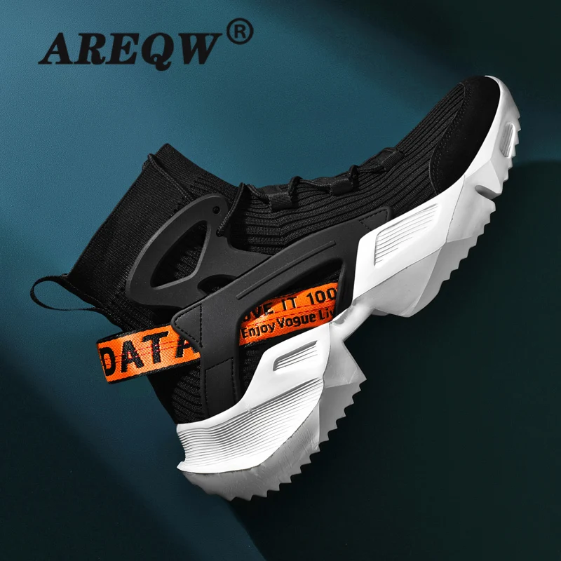 

Mens High Top Fashion Socks Shoes Sneakers Men Trend Hot Sale Comfortable Man Casual Shoes Outdoor Non-slip Breathable Men Shoes