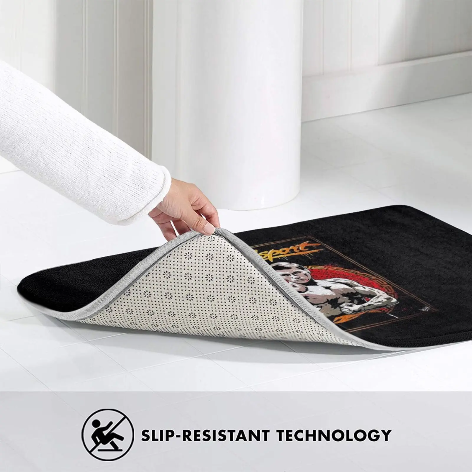 Кровавый спорт футболка коврик ковер анти-скольжение Спальня входная дверь