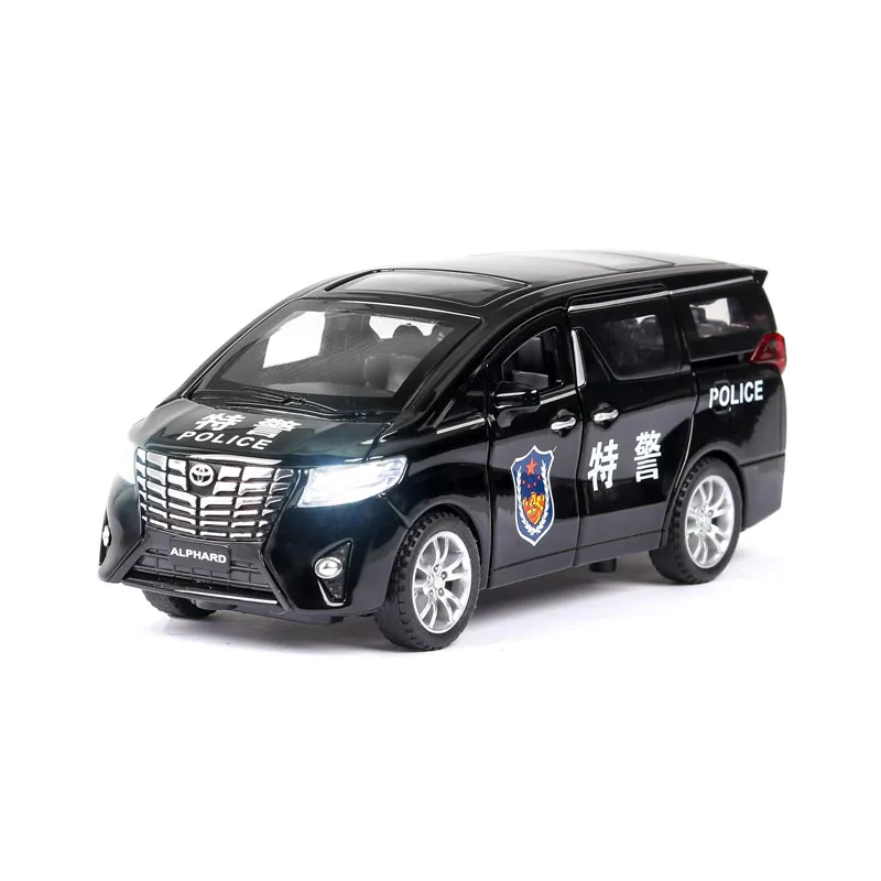 

SVIP 1:32 Toyota alphard Car Model Alloy Car Die Cast Toy Car Model Pull Back Children's Toy Collectibles Free Shipping