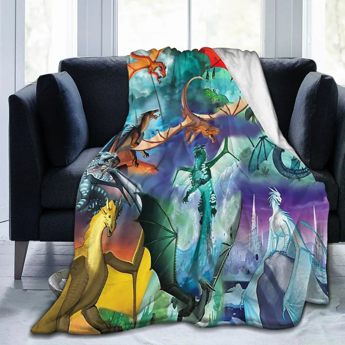 

Ультрамягкое одеяло для дивана, покрывало, мультяшное Фланелевое постельное белье, покрывало для дивана, украшение для спальни для детей и ...