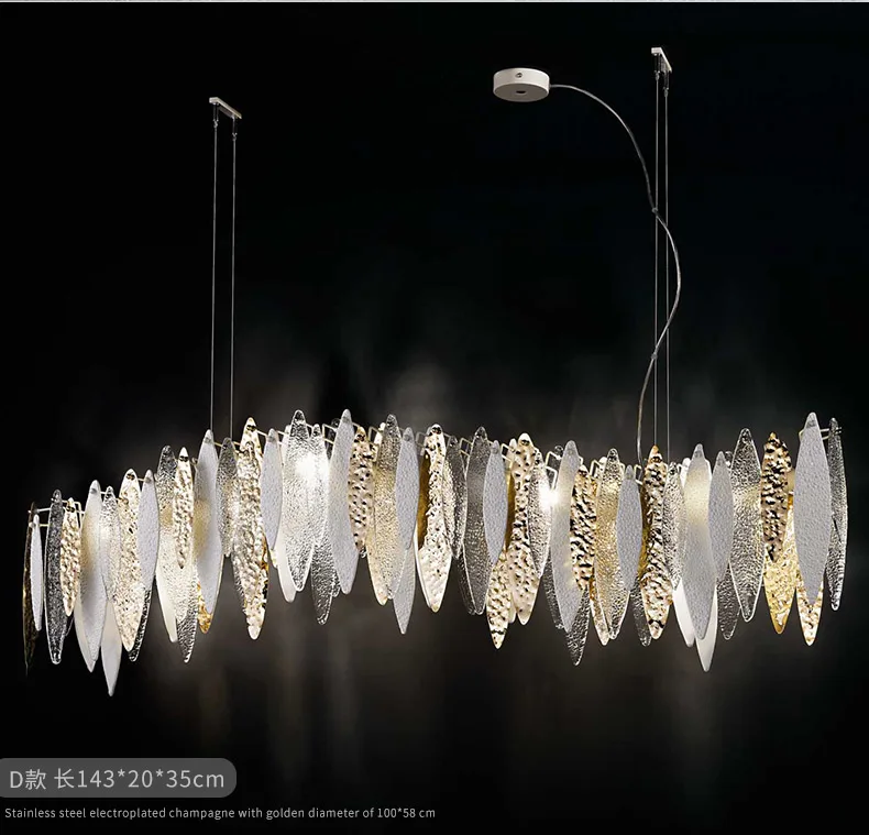 Итальянская люстра для ресторана креативное искусство новый дизайн украшение