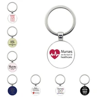 btwgl nurses day key ring keychain jewelry key chain charm doctor nurse physicians medical student graduation gift