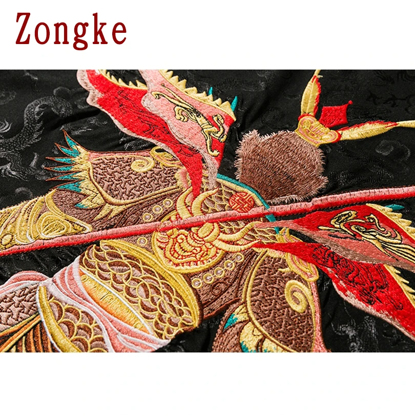 

Zongke Chinese Style Monkey King T Shirt Men Tshirt Men Streetwear T-Shirt Men T Shirt Hip Hop 5XL Clothes 2021 New