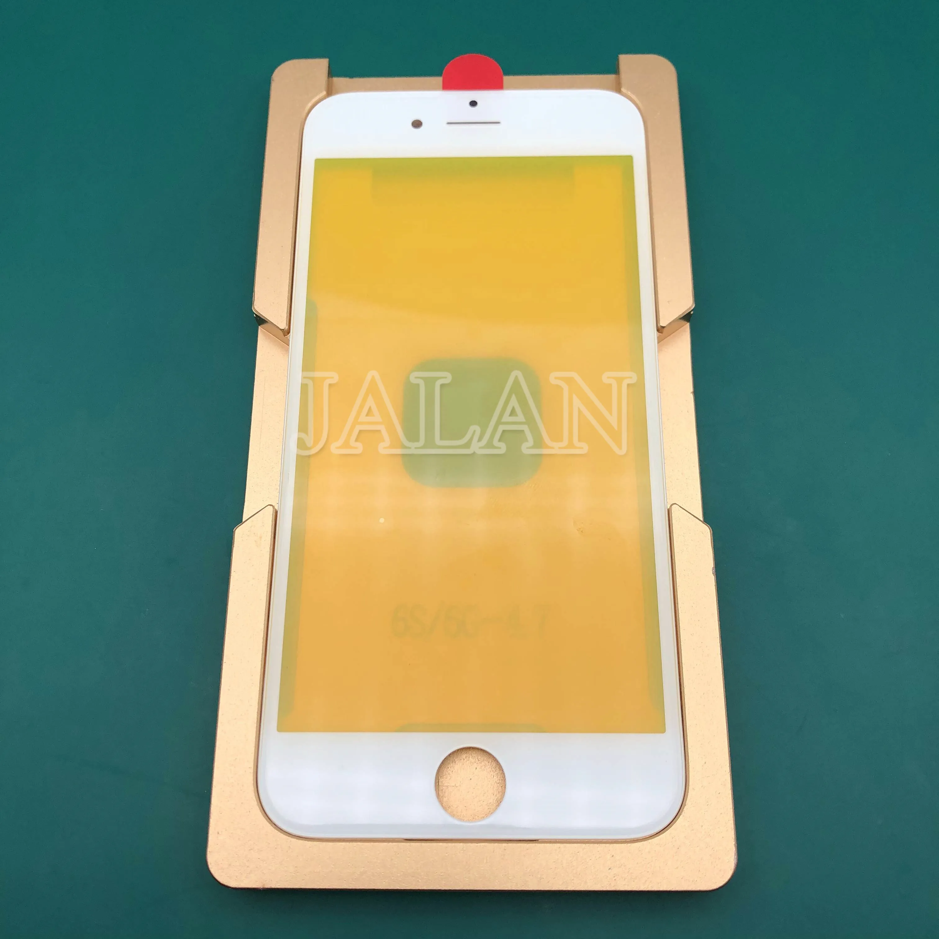 Форма позиционирования для iPhone 6/6s/7/7p/8/8p переднее стекло с рамкой положение