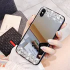 Чехол для Huawei Honor 20S 20 Pro 20 Lite 20i 10i 10 9 Lite 9X Pro 9i 9A 9S 9C 8X 8C 8A 8S 7A 7X 7C зеркальный с блестками