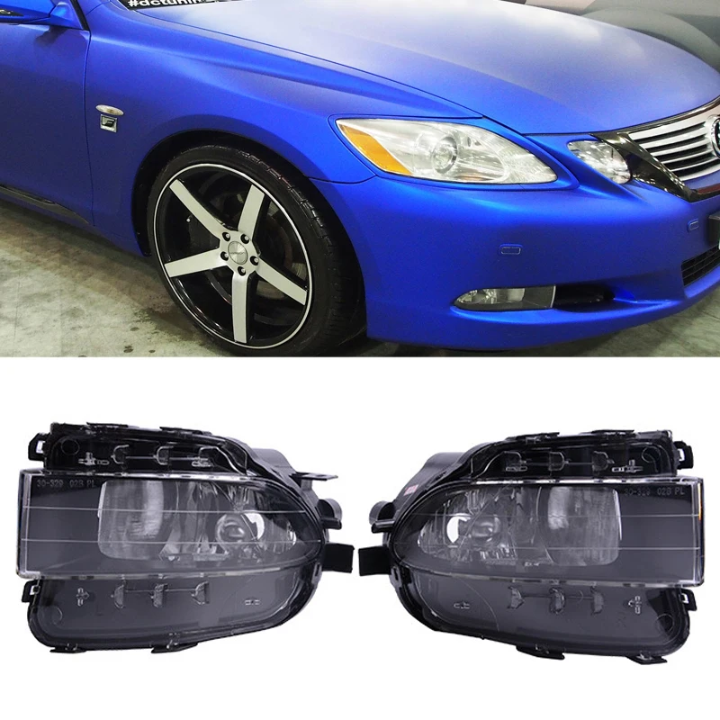 CAPQX 2PCS For GS430 GS350 GS460 GS300 GS450H 3UZ-FE 2005 2006 2007 Front Driving Foglight Fog Light lamp OEM#81221-30280 | Автомобили и