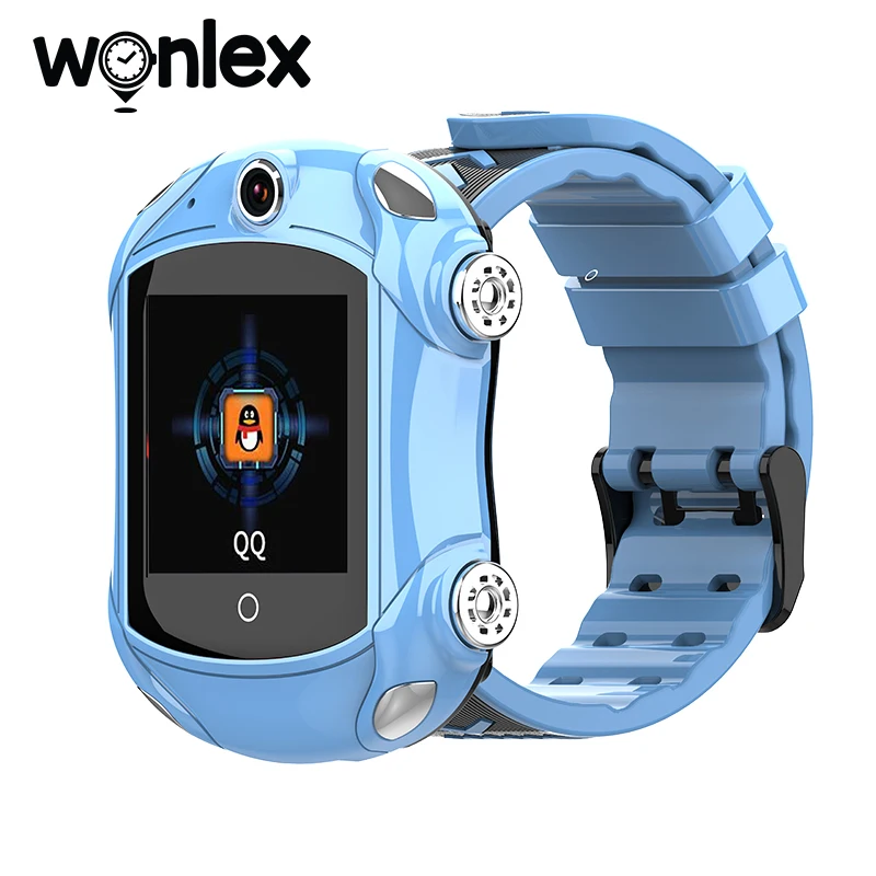 Детские Смарт часы Wonlex водонепроницаемые с защитой от потери детская