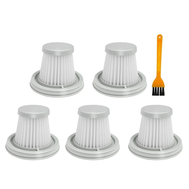 

Washable Filter For XIAOMI MIJIA Handy Vacuum Cleaner Home Car Mini Wireless Filter Brushes Replace,5Pcs
