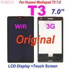 ЖК-дисплей 7,0 дюйма для Huawei Mediapad T3 7,0, 3g или wifi BG2-W09, BG2-U01, BG2-U03, ЖК-дисплей с сенсорным экраном, дигитайзер в сборе
