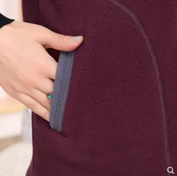 2020 Autumn Winter Vest Middle-Aged Women Plus Size Warm Fleece Womens Standing collar Vintage Coat Female 5XL LM89 | Женская одежда