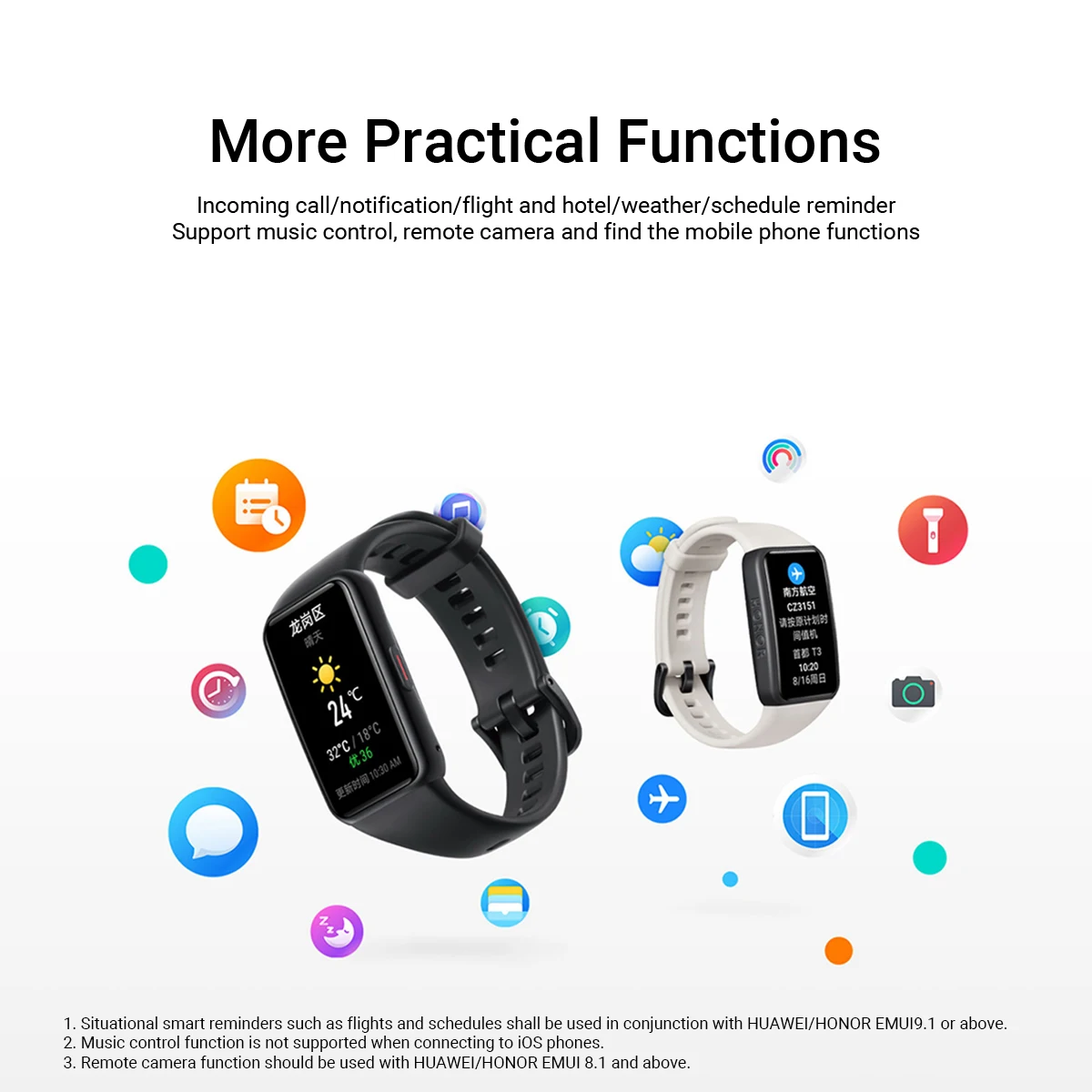 Оригинальный Honor Band 6 Смарт Браслет глобальная версия 1 47 &quotAMOLED сенсорный Экран