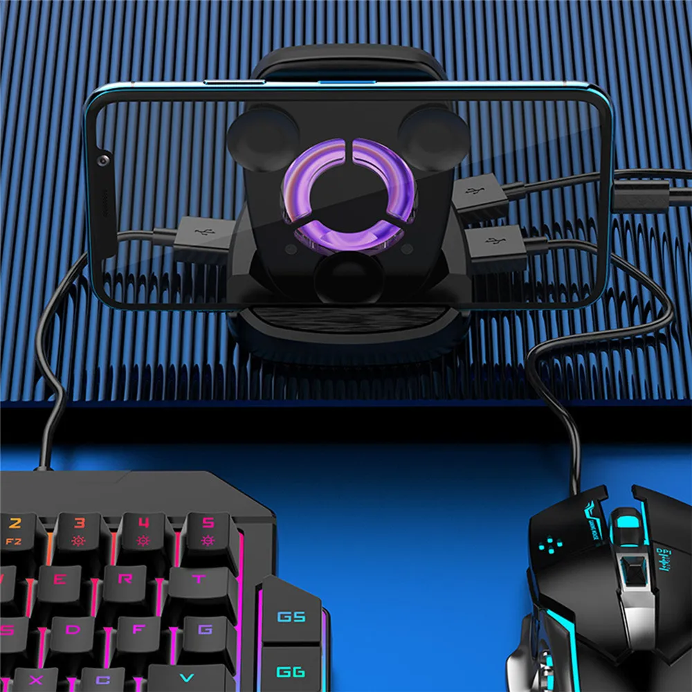 Контроллер для мобильных игр PUBG игровая клавиатура мышь конвертер IOS Android