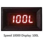 Светодиодный Тахометр 2 в 1, цифровой измеритель оборотов в минуту, Вольтметр для автоматической вращающейся скорости двигателя
