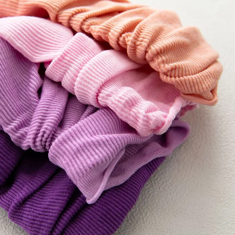 

2 Pairs Set/Lot Women Socks Korean Style Happy Rainbow Color High Tube Casual Soft Thin Summer Street Fashion School Girls