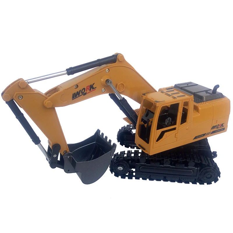 2,4G 1:24 8CH RC экскаватор игрушки для мальчика RC трактор инженерный грузовик серии песчаный пляж снежные поля игрушки RC автомобиль экскаватор