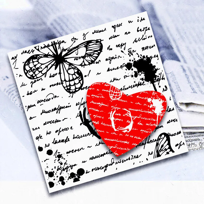 Прозрачные штампы 11x16 см в виде бабочки поэзии силиконовые бриллиантовые сделай сам альбом для
