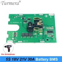18650 5s 18v 21v 30a li ion lithium battery bms turmera 18650 battery screwdriver shura charger protection board fit 21v new