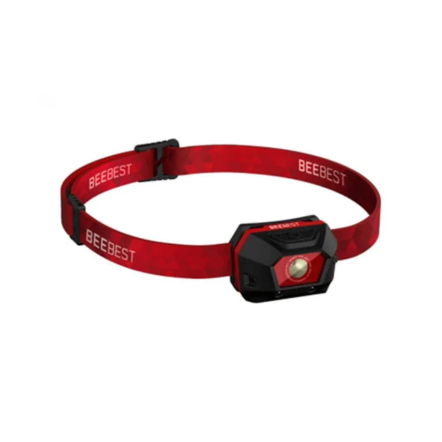 Red Xiaomi Beebest FH100 светодиодный налобный светильник наружный портативный умный дом водонепроницаемый USB подзарядка ночная работа вспышка светильник - Цвет: Red