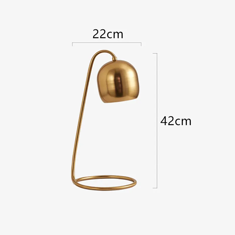 Винтаж светодиодный Совок настольная лампа Спальня Гостиная прикроватный