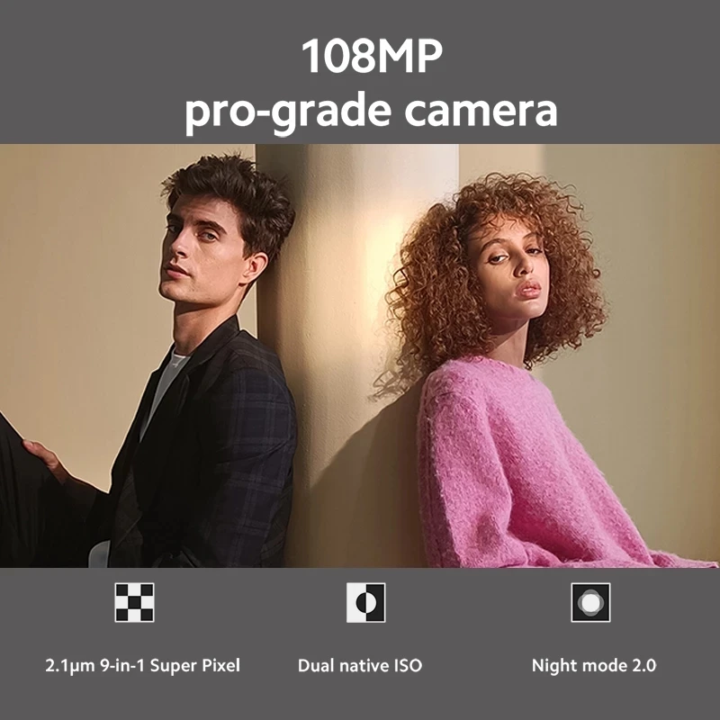 Tanie Wersja Globalna Xiaomi 11T Smartphone 128GB/256GB MediaTek Dimensity 1200-Ultra Octa Core 108MP Kamera 5000mAh NFC 67W ładowanie