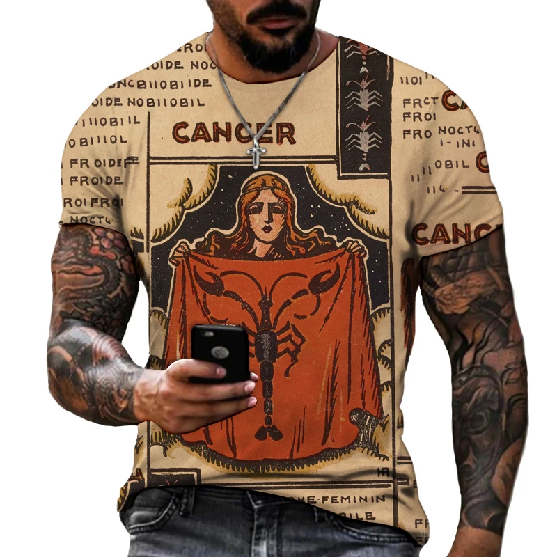 Мужская футболка с изображением статуи Свободы в стиле древней греческой