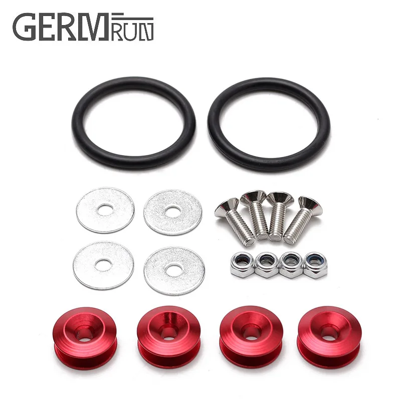 

JDM Fender Washer Aluminum Fender Washers Quick Release Fasteners Washers Fits all vehicle