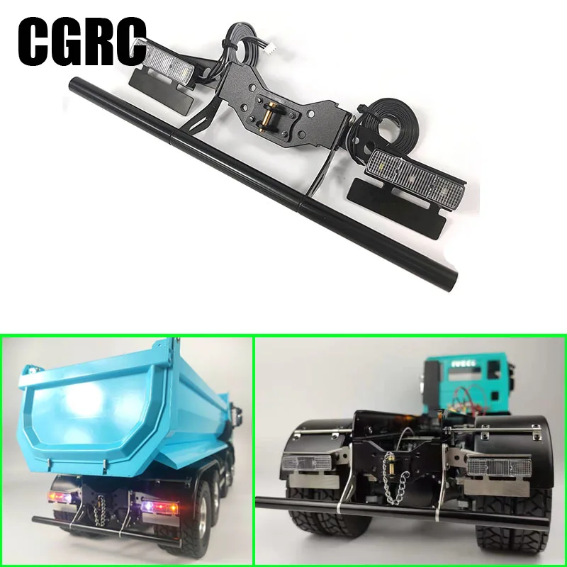 Комплект фар заднего бампера для грузовика Масштаб 1:14 1/14 Tamiya RC грузовик самосвал